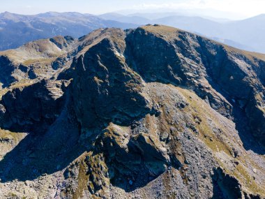 Malyovitsa zirvesinin havadan görünüşü, Rila Dağı, Bulgaristan