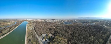 Bulgaristan 'ın Filibe kentindeki Kürek Mekanı' nın şaşırtıcı hava manzarası