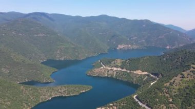 Vacha (Antonivanovtsi) Reservoir, Rodop Dağları, Filibe Bölgesi, Bulgaristan