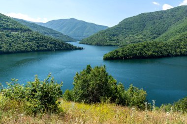 Vacha (Antonivanovtsi) Reservoir, Rodop Dağları, Filibe Bölgesi, Bulgaristan