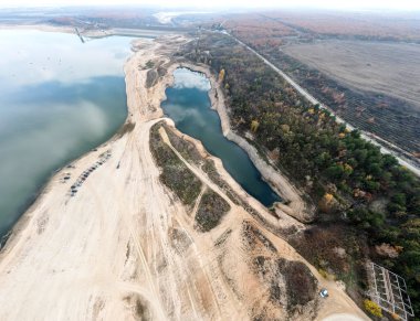 Pyasachnik (Kumtaşı) Reservoir, Sredna Gora Dağı, Filibe Bölgesi, Bulgaristan
