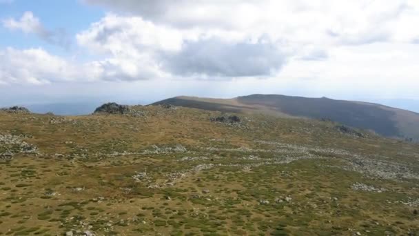 Outono Aéreo Incrível Montanha Vitosha Bulgária — Vídeo de Stock