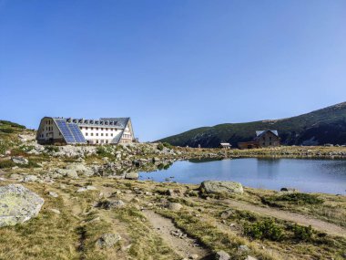 Musalenski gölleri, Rila dağı, Bulgaristan 'ın inanılmaz manzarası