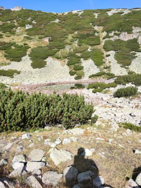 Musalenski gölleri, Rila dağı, Bulgaristan 'ın inanılmaz manzarası