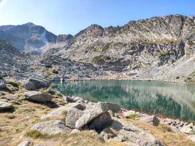 Musalenski gölleri, Rila dağı, Bulgaristan 'ın inanılmaz manzarası
