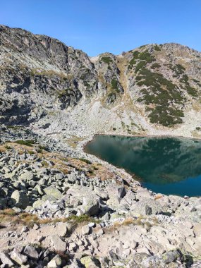 Musalenski gölleri, Rila dağı, Bulgaristan 'ın inanılmaz manzarası