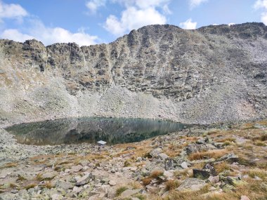 Musalenski gölleri, Rila dağı, Bulgaristan 'ın inanılmaz manzarası