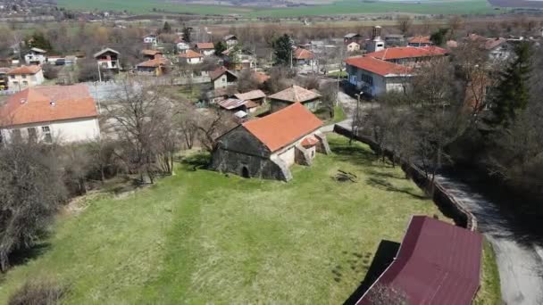 Uitzicht Vanuit Lucht Kerk Van Saint Simeon Stylites Egalnitsa Regio — Stockvideo