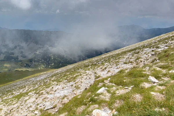 Fantastiskt Sommarlandskap Från Vihren Peak Pirin Mountain Bulgarien — Stockfoto