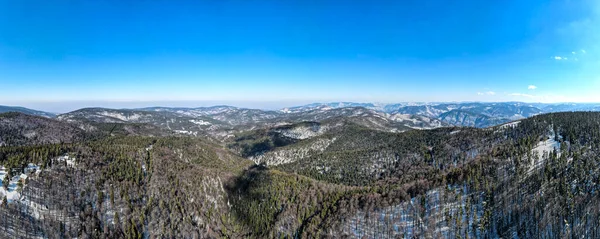 Bulgaristan Filibe Bölgesindeki Rhodopes Dağı Ndaki Byala Cthe Bölgesinin Hava — Stok fotoğraf