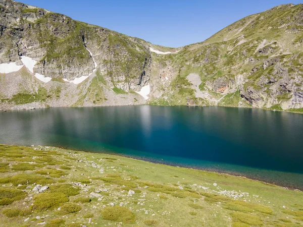 7つのリラ湖 リラ山 キュステンディル地方 ブルガリアの空中写真 — ストック写真