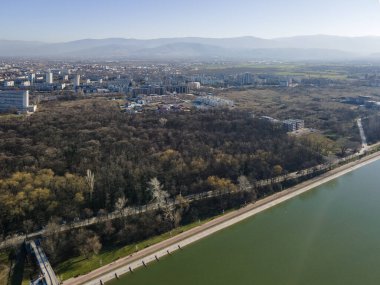 Bulgaristan 'ın Filibe kentindeki Kürek Mekanı' nın şaşırtıcı hava manzarası