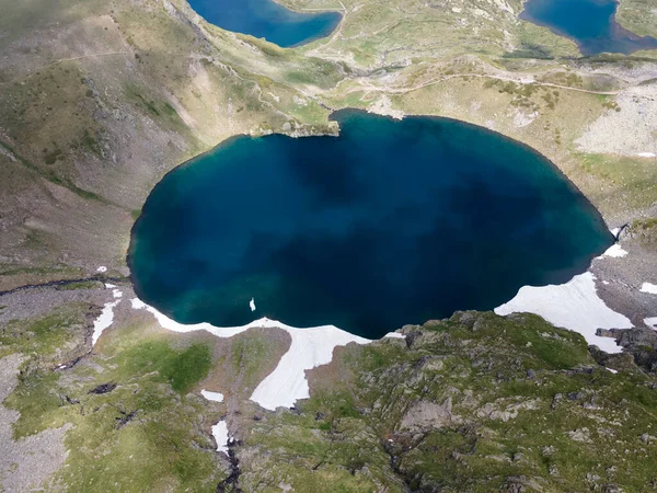 Дивовижний Вигляд Семи Рильських Озер Рильська Гора Болгарія — стокове фото