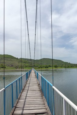 Lisitsite Köprüsü Studen Kladenets Rezervuarı, Kardzhali Bölgesi, Bulgaristan