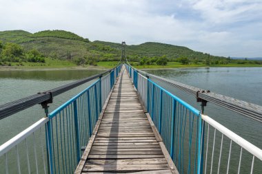 Lisitsite Köprüsü Studen Kladenets Rezervuarı, Kardzhali Bölgesi, Bulgaristan