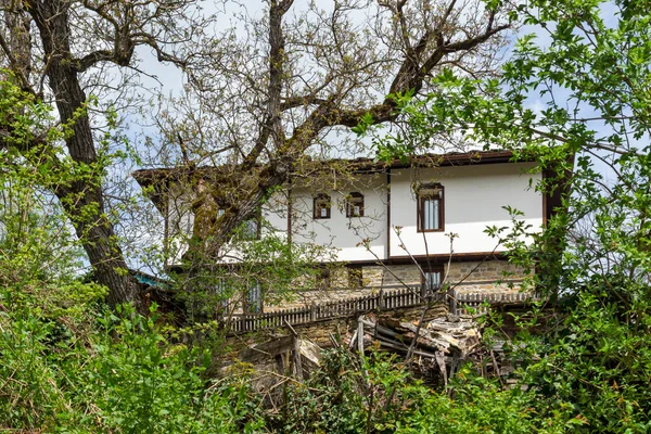 Typical Street Old Houses Historical Village Bozhentsi Gabrovo Region Bulgaria — Stock Photo, Image