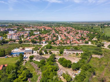 Bulgaristan 'ın Vidin kentinin yay manzarası