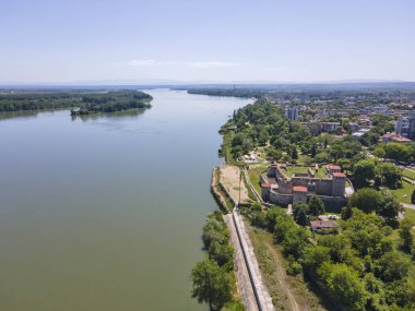 Bulgaristan 'ın Vidin kentinin yay manzarası