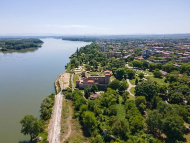 Bulgaristan 'ın Vidin kentinin yay manzarası