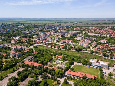 Bulgaristan 'ın Vidin kentinin yay manzarası