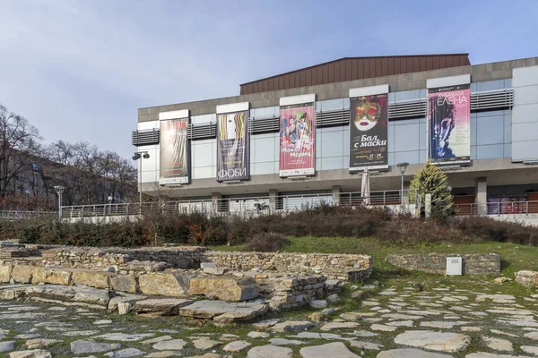 Stara Zagora Bulgaria Agosto 2021 Ruinas Del Foro Antiguo Augusta — Foto de Stock