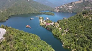 Vacha (Antonivanovtsi) Reservoir, Rodop Dağları, Filibe Bölgesi, Bulgaristan