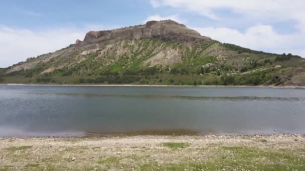 Letecký Pohled Studen Kladenets Reservoir Kardžálsko Bulharsko — Stock video