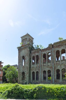 Bulgaristan 'ın Vidin kentindeki Vidin Sinagogu' nun kalıntıları