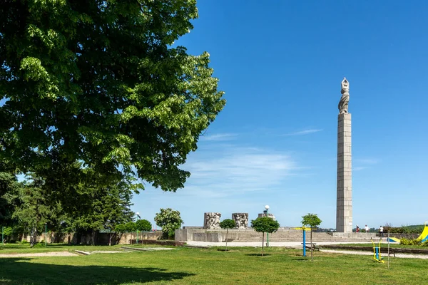 Monument Liberté Sur Côte Danube Dans Ville Vidin Bulgarie — Photo