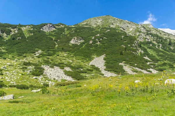 Increíble Paisaje Montaña Pirin Cerca Cabaña Vihren Bulgaria —  Fotos de Stock