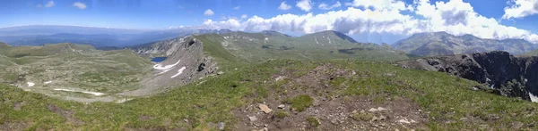 Panoramautsikt Över Sju Rilasjöarna Rilaberget Kyustendil Regionen Bulgarien — Stockfoto