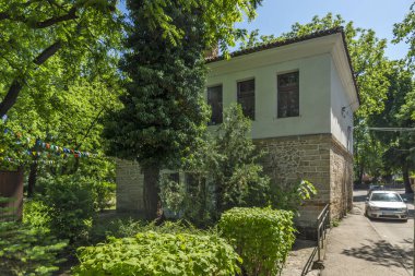 VIDIN, BULGARIA - 23 Mayıs 2021: Bulgaristan 'ın Vidin kentindeki eski Osmanlı postanesi