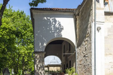 VIDIN, BULGARIA - 23 Mayıs 2021: Bulgaristan 'ın Vidin kentindeki Osman Pazvantoğlu camisi