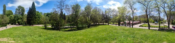 Sofia Bulgaria May 2020 Spring Panorama South Park City Sofia — 图库照片