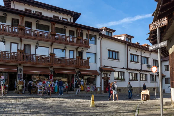 Tryavna Bulgaria Mayıs 2021 Bulgaristan Eski Tryavna Kentindeki Tipik Sokak — Stok fotoğraf