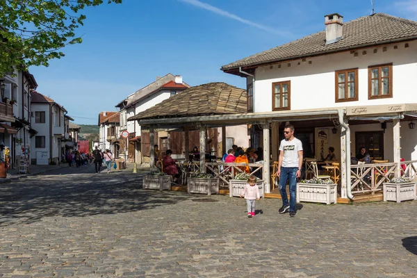 Tryavna Bulgaria Maggio 2021 Tipica Casa Strada Case Ottocentesche Nel — Foto Stock