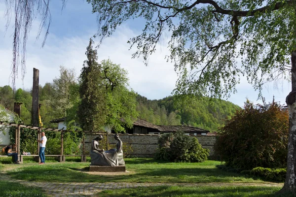 Tryavna Bulgaria May 2021 Typical Street Nineteenth Century Houses House — Stock Photo, Image