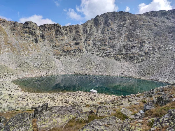 Paisaje Verano Del Lago Ledenoto Hielo Montaña Rila Bulgaria —  Fotos de Stock