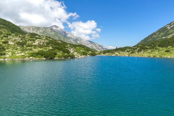 Zomer Landschap Van Fish Banderitsa Meer Bij Pirin Mountain Bulgarije — Stockfoto