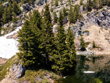 Suhoto Gölü (kuru göl), Rila Dağı, Kyustendil bölgesi, Bulgaristan