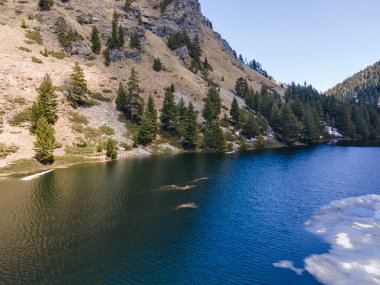 Suhoto Gölü (kuru göl), Rila Dağı, Kyustendil bölgesi, Bulgaristan