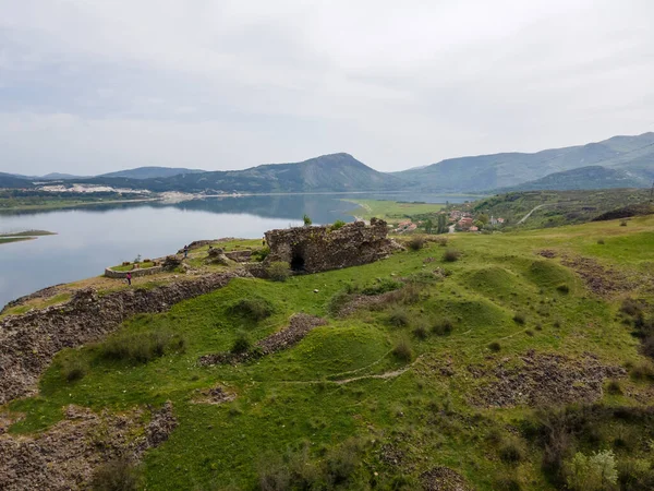 Veduta Aerea Del Studen Kladenets Reservoir Regione Kardzhali Bulgaria — Foto Stock