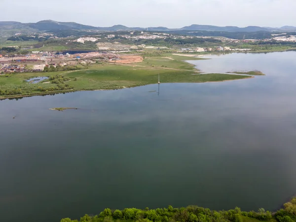 Luchtfoto Van Studen Kladenets Reservoir Regio Kardzhali Bulgarije — Stockfoto