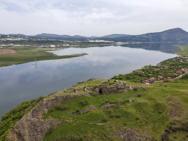 Veduta Aerea Del Studen Kladenets Reservoir Regione Kardzhali Bulgaria — Foto Stock