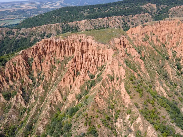 Amazing Aerial View Rock Formation Stob Piramisok Rila Mountain Kyustendil — Stock Fotó