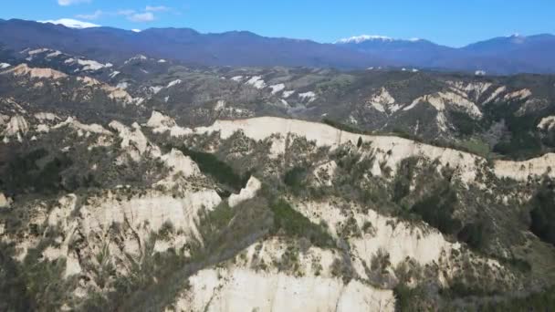 Bulgaristan Blagoevgrad Bölgesindeki Zlatolist Pirin Dağı Köyü Yakınlarındaki Melnik Kum — Stok video