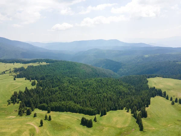 Increíble Vista Aérea Montaña Rila Cerca Presa Belmeken Bulgaria — Foto de Stock