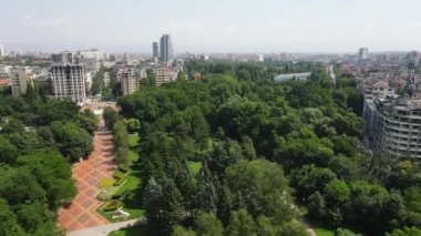 Bulgaristan 'ın Sofya kentindeki South Park' ın şaşırtıcı hava manzarası