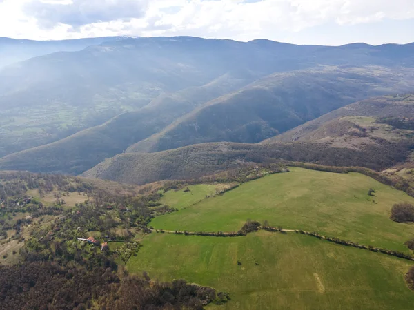 Luftaufnahme Der Iskar Schlucht Der Nähe Des Dorfes Milanovo Balkangebirge — Stockfoto