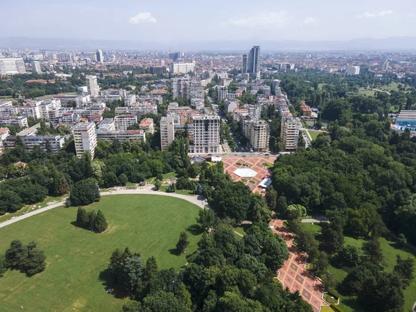 Amazing Aerial View South Park City Sofia Bulgaria — Stock Photo, Image